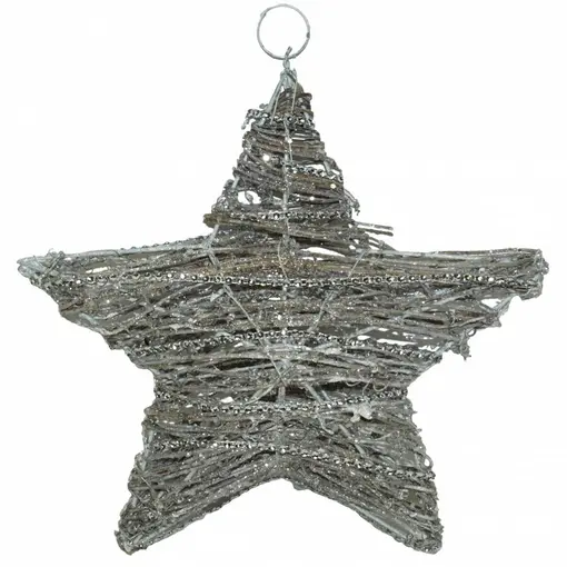 Božićni ukras zvijezda, 26cm