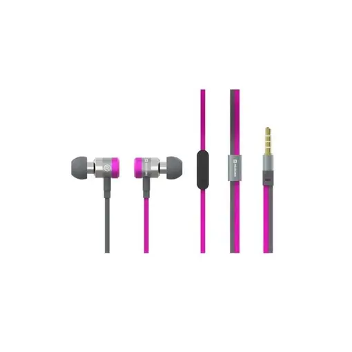 slušalice + mikrofon, In-ear, roze SUPERBASS YS900