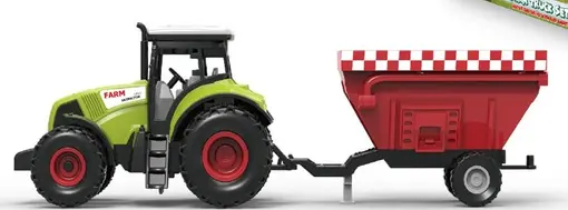 traktor s rasipačem gnojiva