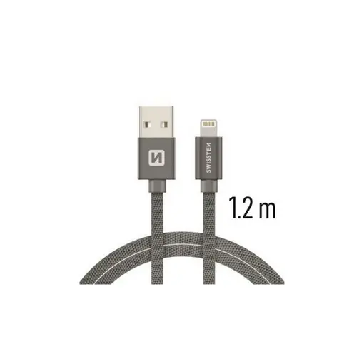 kabel USB/Lightning, platneni, 3A, 1.2m