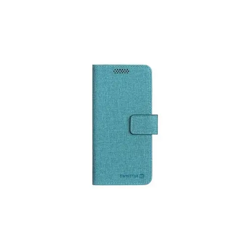 preklopni etui za mobitel, veličina L, 148 x 71mm, tekstil, plava