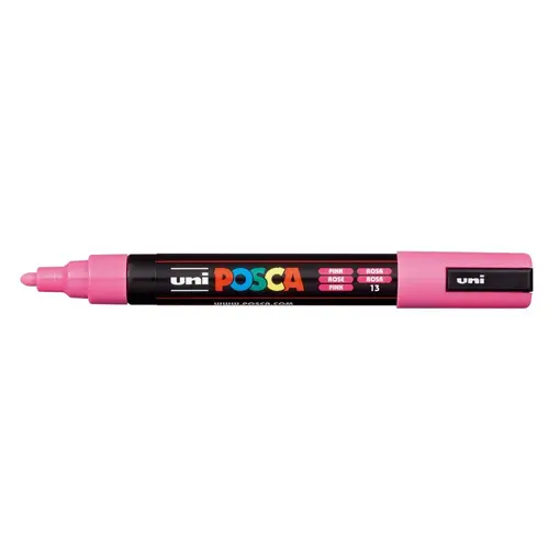 marker Uni pc-5m,  rozi