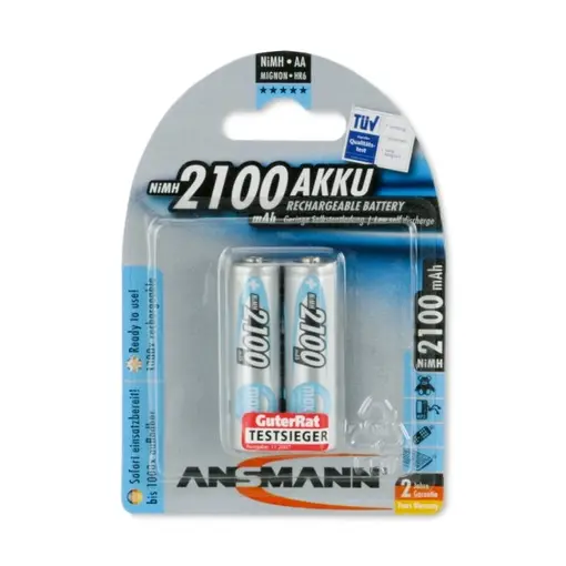 Punjiva baterija NiMh AA LR6 2100 mAh 2/1