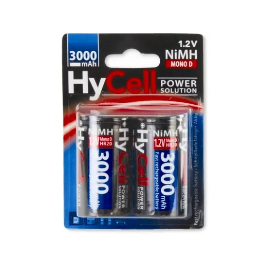Punjiva baterija NiMh baterije LR20 D 3000 mAh  2/1