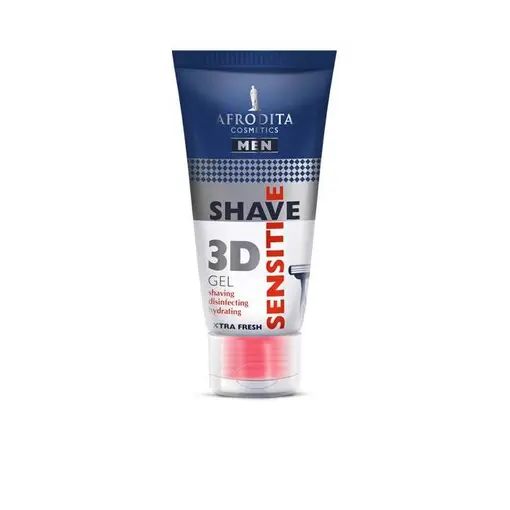 Men 3D Sensitive shave gel - 150 ml