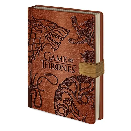 Bilježnica Game Of Thrones (Sigils) A5
