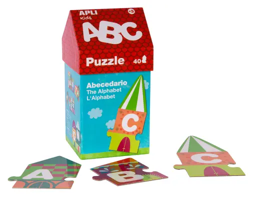 Puzzle u kućici ABC