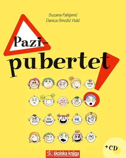 Pazi - Pubertet! + cd, Fabijanić Suzana, Sinožić Vidić Danica