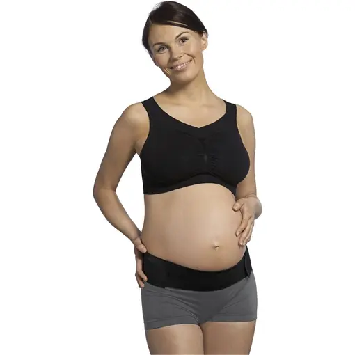 pojas za trudnice, rastezljivi potporni - crna
