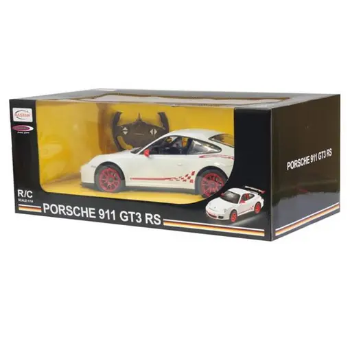 auto na daljinsko upravljanje Porsche GT3 RS, bijeli 1:14