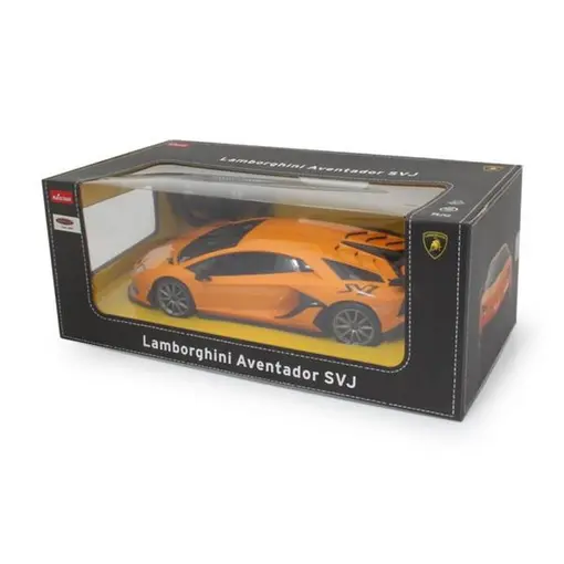 auto na daljinsko upravljanje Lamborghini Aventador SVJ, narančasti 1:14