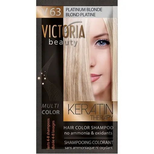 color šampon Platinum blonde, 6 x 40 ml