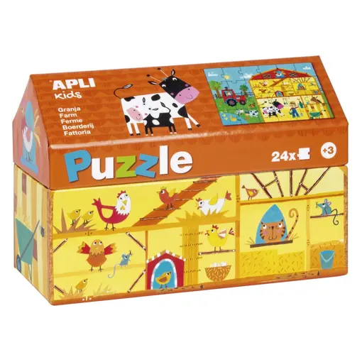 puzle little house farm 24/1