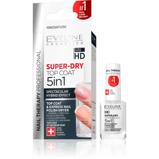 Nail Therapy Proffesional Super-Dry 5u1 nadlak - 12ml