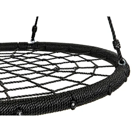 Ljuljačka gnijezdo paukova mreža crna 100cm