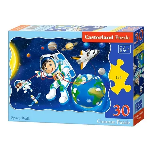 puzzle 30 komada mali astronaut