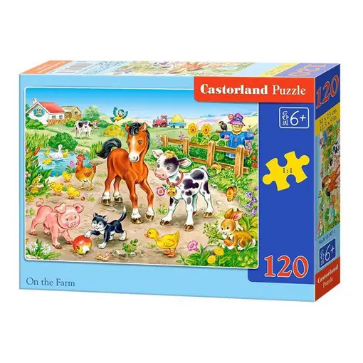 puzzle 120 komada život na farmi