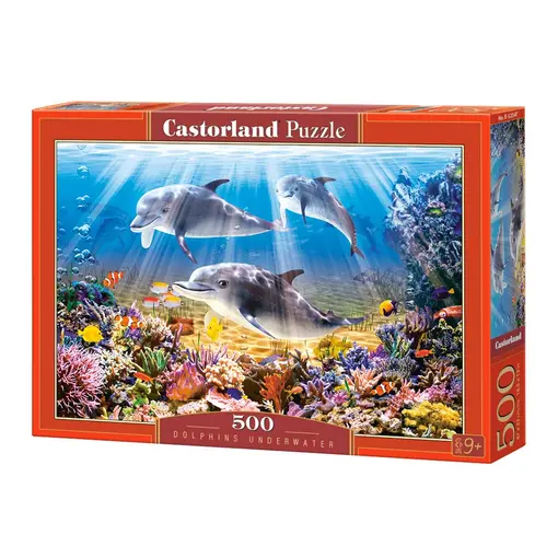 puzzle 500 komada dupini pod vodom