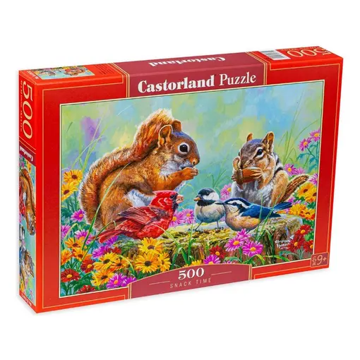 puzzle 500 komada vjeverice