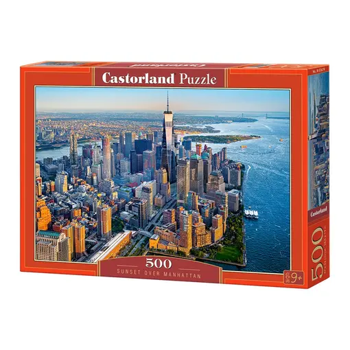 puzzle 500 komada zalazak sunca nad Manhattanom