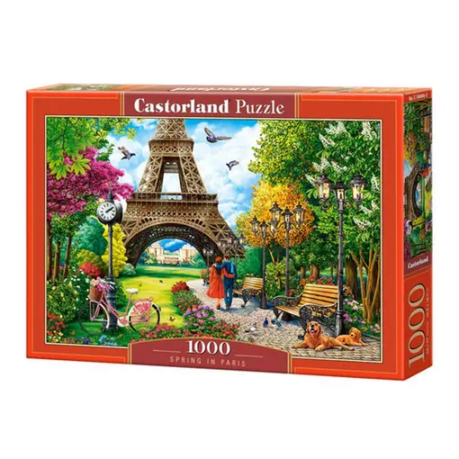puzzle 1000 kom proljeće u Parizu