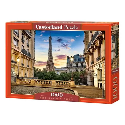 puzzle 1000 kom walk in Paris at sunset