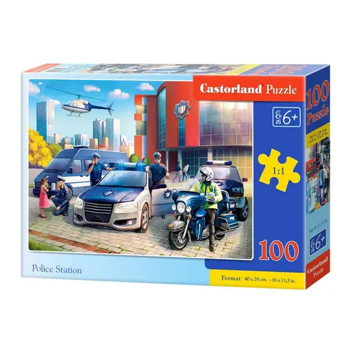 puzzle 100 komada policijska stanica