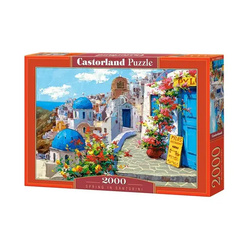 puzzle 2000 kom - proljeće u Santoriniju