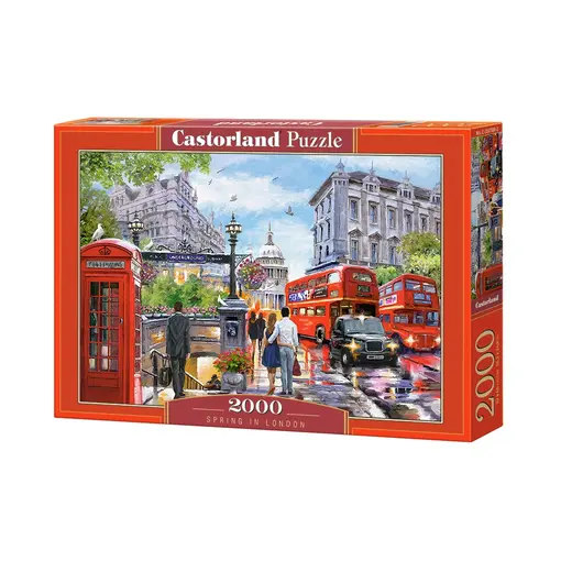 puzzle 2000 kom - proljeće u Londonu