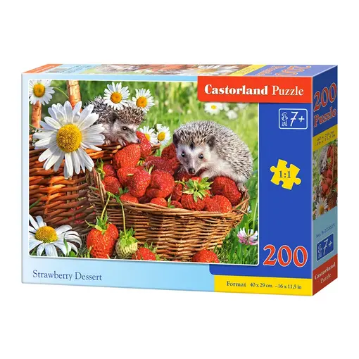 puzzle 200 komada ježevi i jagode