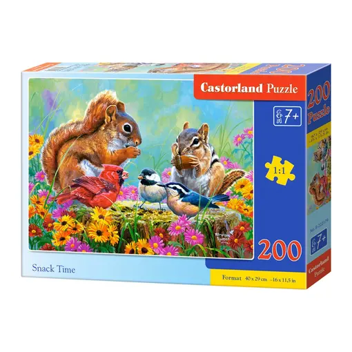 puzzle 200 komada vjeverica