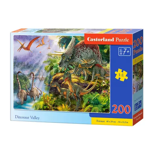 puzzle 200 komada dinosauri