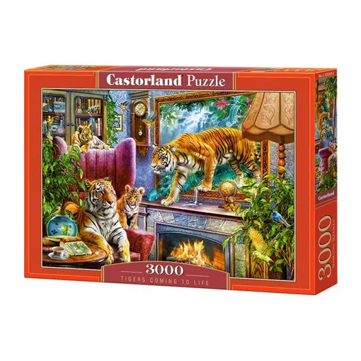 puzzle 3000 kom tigers comming to life
