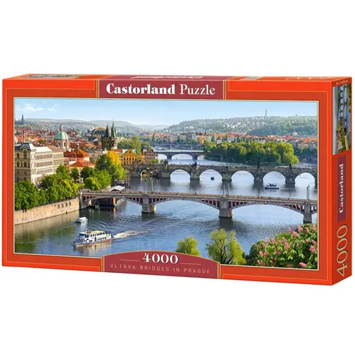puzzle 4000 kom - most na Vltavi Prag