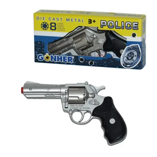 Metalni revolver 16,5cm s 8 metaka