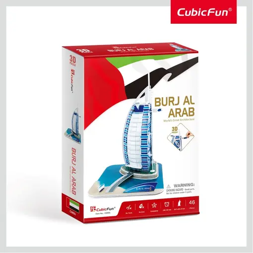 Slagalica 3D Cubicfun Burj Al Arab
