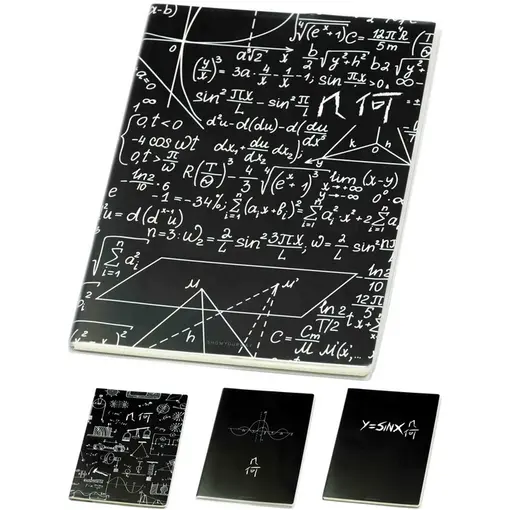 bilježnica b5 kocke formulas
