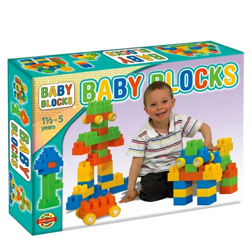 Kocke Baby Blocks, 24 kom
