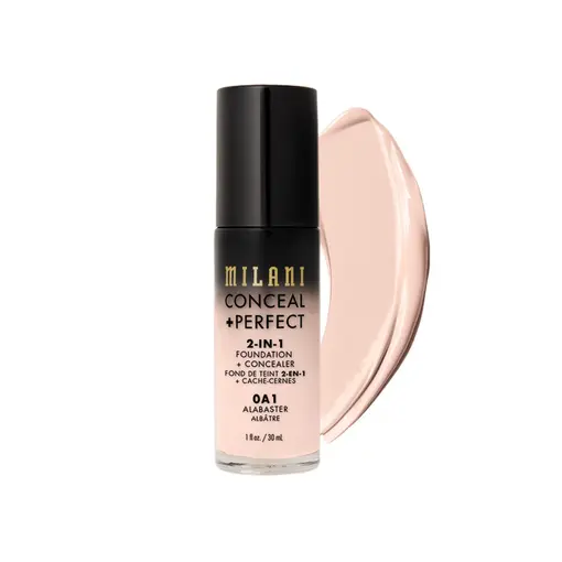 Conceal + Perfect 2-In-1 tekući puder 0A1 Alabaster