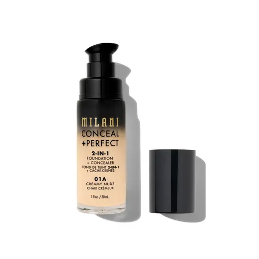 Conceal + Perfect 2-In-1 tekući puder 01A Creamy Nude