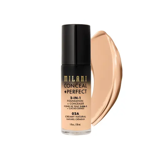 Conceal + Perfect 2-In-1 tekući puder 02A Creamy Natural