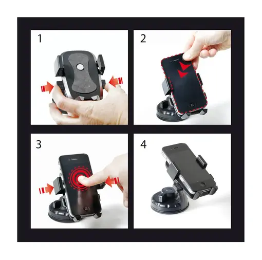 Nosač mobitela ““easy-lock““ 72512