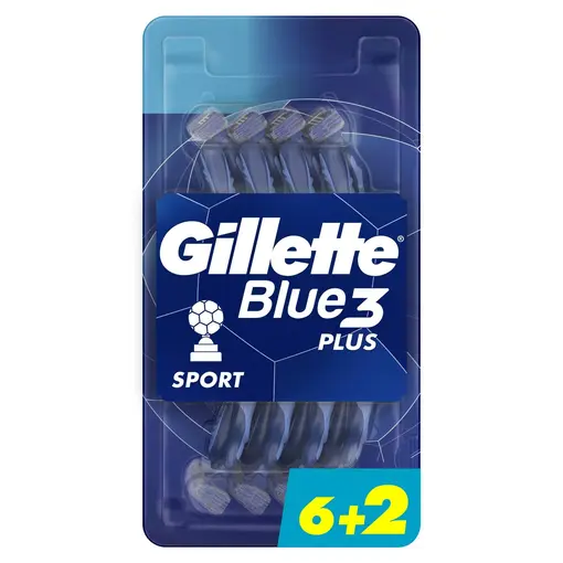 Blue3 Brijač za jednokratnu upotrebu 6+2 pakiranje