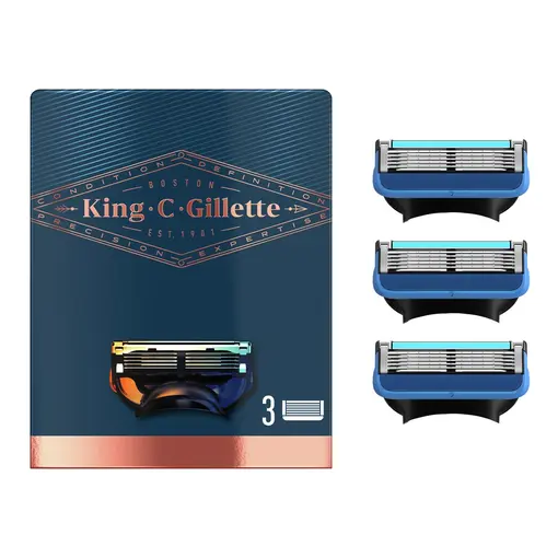 Gillette King C dopune za brijač za oblikovanje 3kom