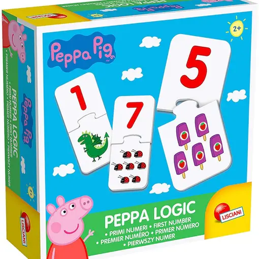 Peppa Pig logika brojevi ili boje, sort