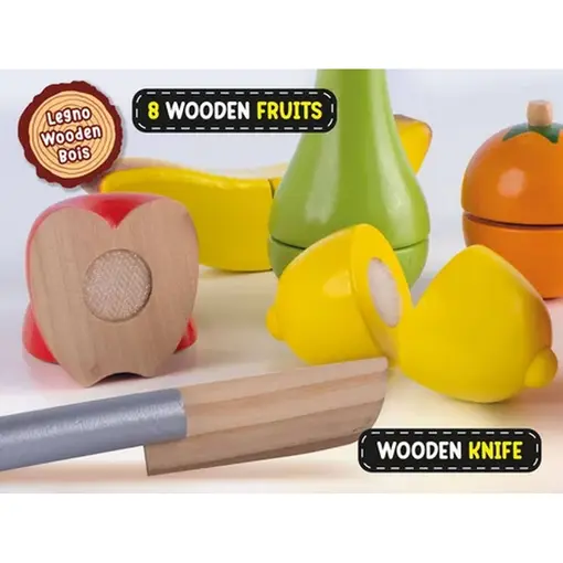 Montessori Wood voće i povrće - nahrani tukana