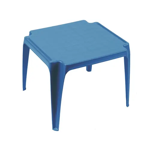 Stol mali plavi 56x52x44