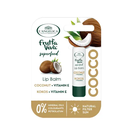 balzam za usne kokos + vitamin E, 4.8 g