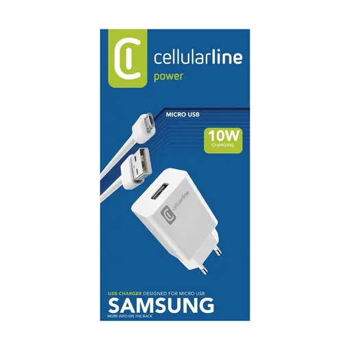 kućni punjač za Samsung i kabel Micro USB 2A/10W