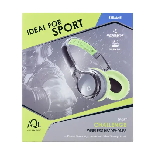 Bluetooth slušalice AQL Sport Challenge lime